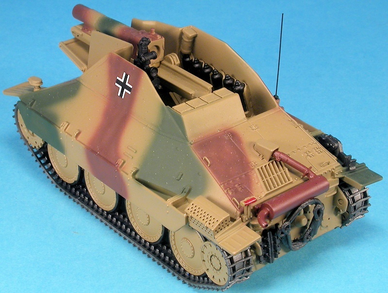 15 cm schweres Infanteriegeschütz 33/2(Sf) auf Jagdpanzer 38(t) Hetzer, Germany Campaign, March, 1945, 1:48, Gasoline 