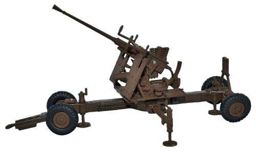 40 mm Bofors cannon., 1:76, Oxford 