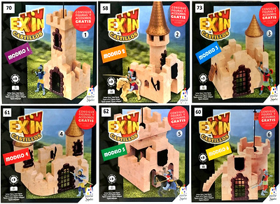 6 models, special edition, Exin Castles 