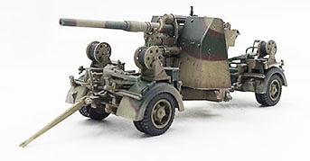 88mm Flak 37, Normandy, 1944, 1:72, PMA 