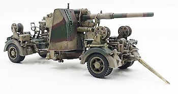 88mm Flak 37, Normandy, 1944, 1:72, PMA 