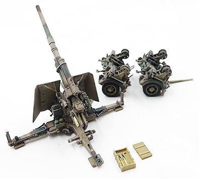 88mm Flak 37, Normandy, 1944, 1:72, PMA 