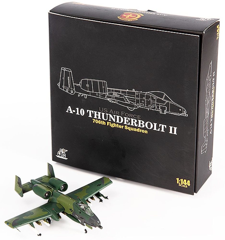 A-10 Thunderbolt II, USAF, 23rd Tactical Fighter Wing, 706th Fighter Squadron, Desert Storm,1991, 1:144, JC Wings 