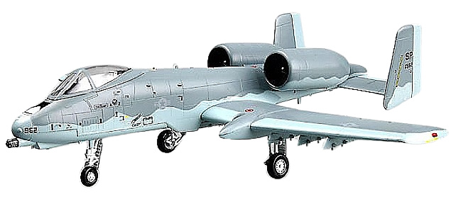 A-10A, 510th FS 52d Fighter Wing, Germany, 1992, 1:72, Easy Model 