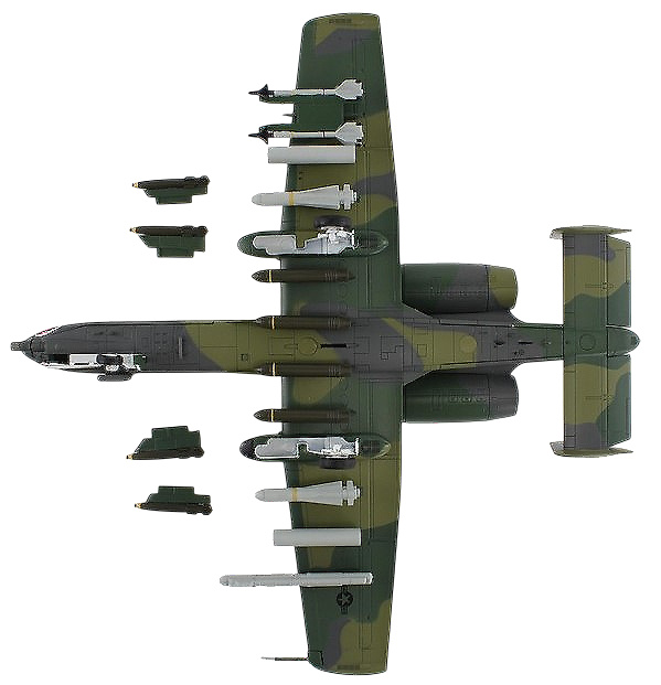 A-10A Thunderbolt II, USAF, Flying Tigers, Operation Desert Storm 1991, 1:72, Hobby Master 