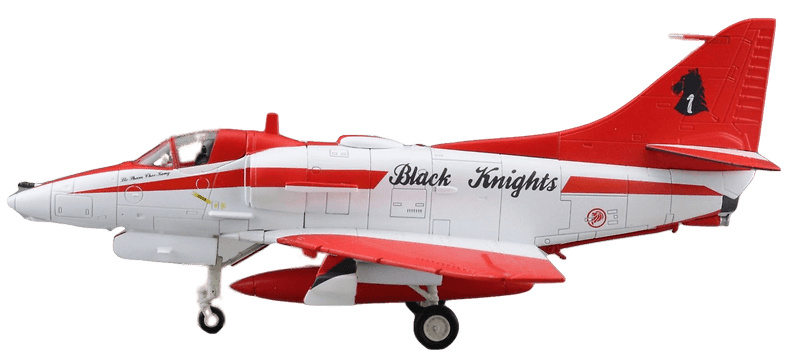 A-4SU Super Skyhawk, RSAF Black Knights 1, Tengah AB, Singapore, 1994, 1:72, Hobby Master 