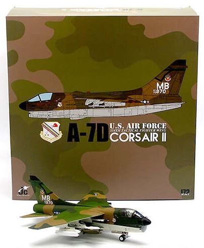 A-7D Corsair II, U.S. Air Force, 354th Tactical Fighter Wing, 1972, 1:72, JC Wings 