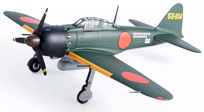 A6M5 Zero W.O. Tetsuzo Iwamoto, Imperial Japanese Navy, 253rd Naval Flying Group, 1944, 1:72, JC Wings 