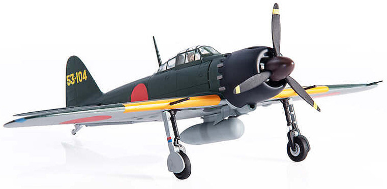 A6M5 Zero W.O. Tetsuzo Iwamoto, Imperial Japanese Navy, 253rd Naval Flying Group, 1944, 1:72, JC Wings 