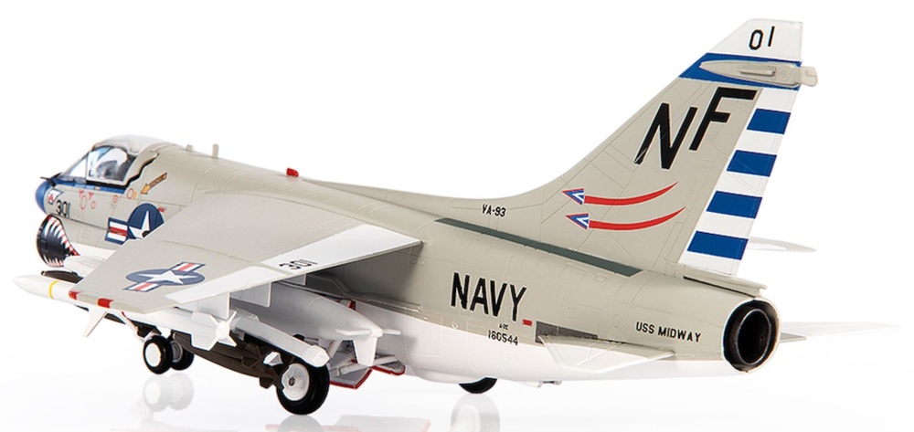 A7E Corsair II US Navy, VA-93 Blue Blazers, 1979, 1:72, JC Wings 