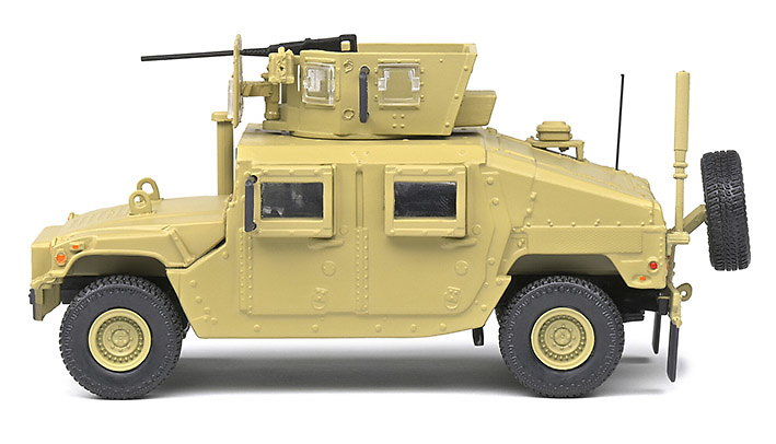 AM General M1115 HUMVEE, Desert Color, 1983, 1:48, Solido 