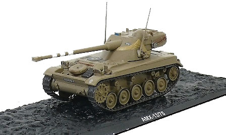 AMX-13/75, Israel Defense Force Armored Brigade, West Bank, 1967 1:72, Altaya 