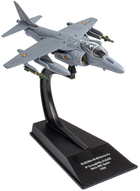 AV-8B Harrier II Plus, 9th Aircraft Squadron, Spanish Army, Rota, 1998, 1:100, Salvat 