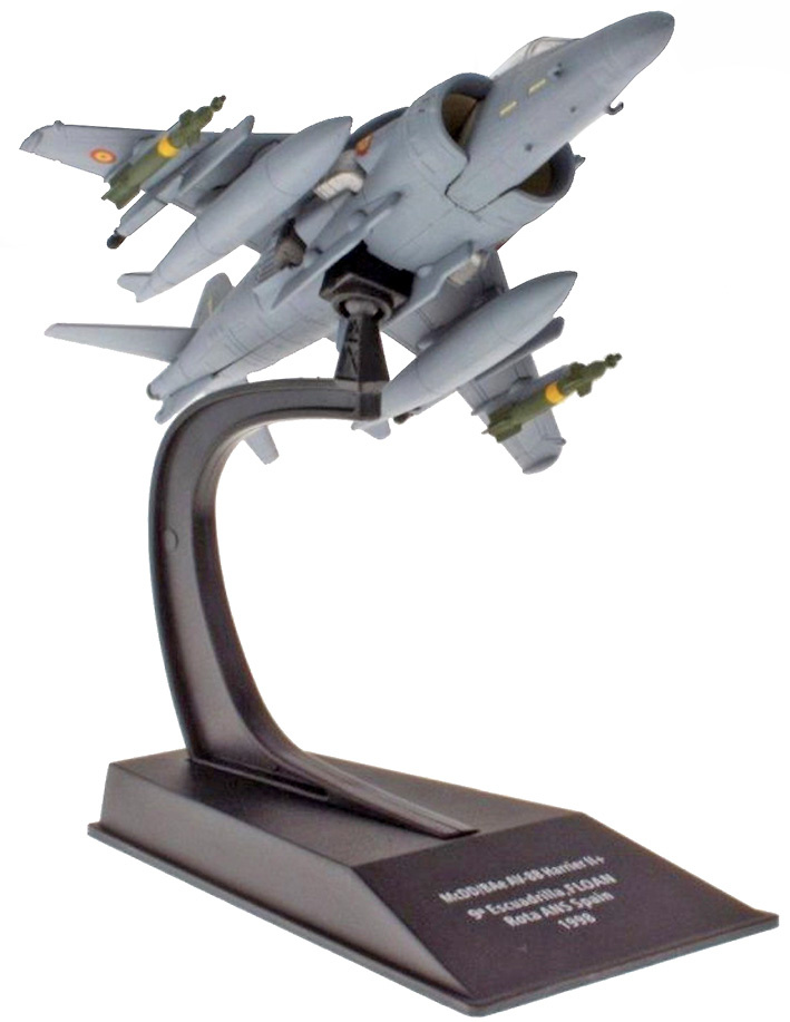 AV-8B Harrier II Plus, 9th Aircraft Squadron, Spanish Army, Rota, 1998, 1:100, Salvat 