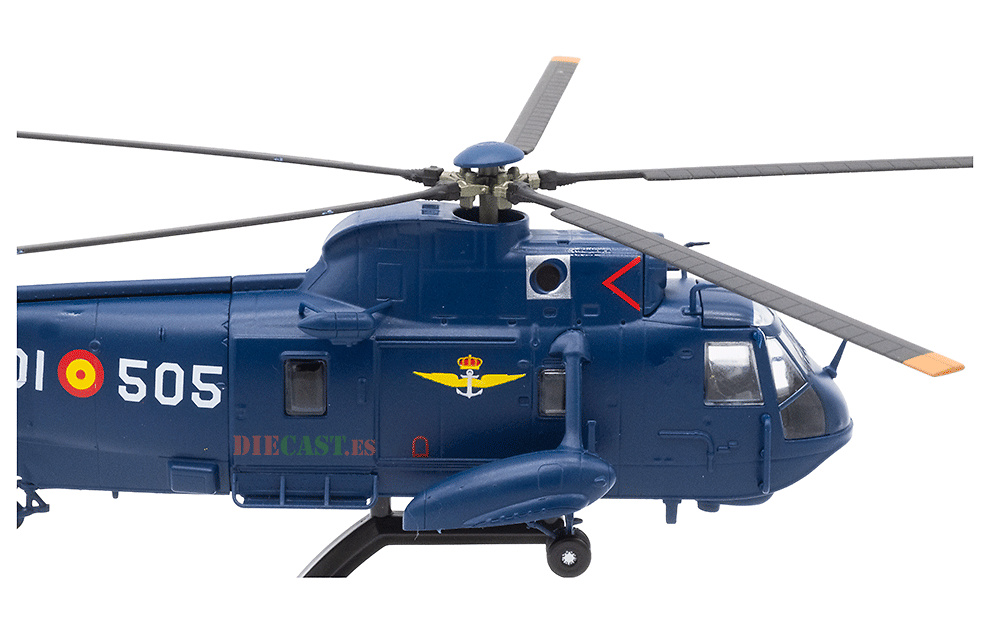 Agusta SH-3D Sea King helicopter, 5th Squadron, Spanish Navy, 1:72, Planeta DeAgostini 