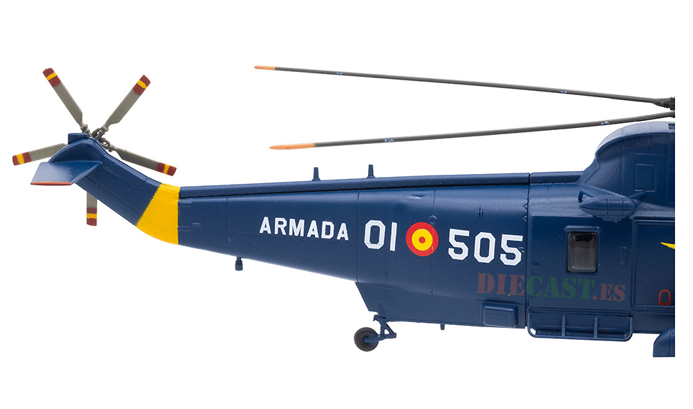 Agusta SH-3D Sea King helicopter, 5th Squadron, Spanish Navy, 1:72, Planeta DeAgostini 