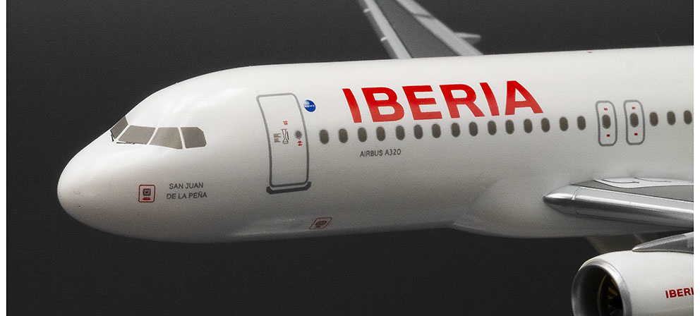 Airbus A320-200 Iberia, EC-ILR, 1:200, Hogan 