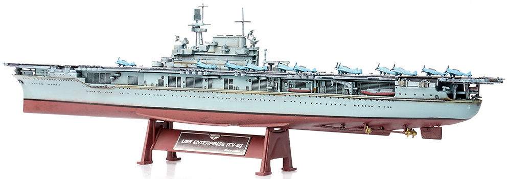 Aircraft Carrier USS Enterprise (CV-6), 1:1000, Legion 