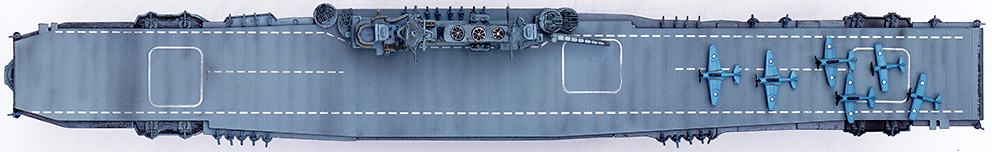 Aircraft Carrier USS Yorktown (CV-5), 1:1000, Legion 