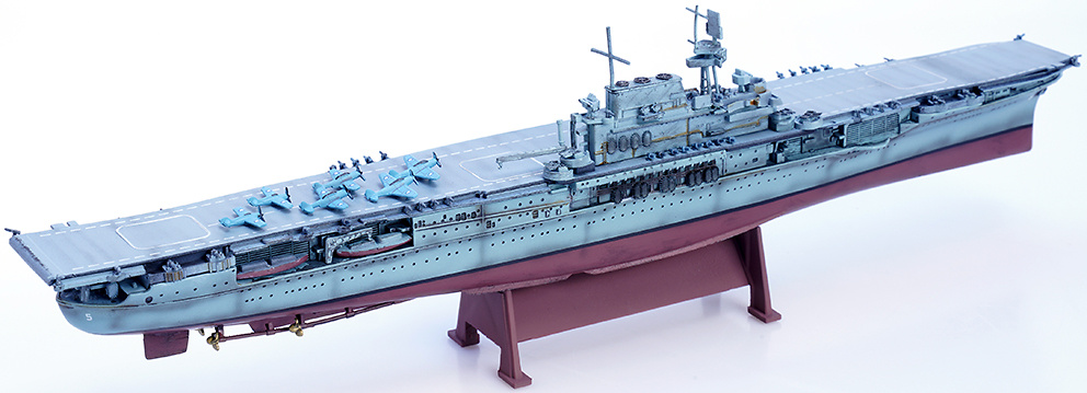 Aircraft Carrier USS Yorktown (CV-5), 1:1000, Legion 