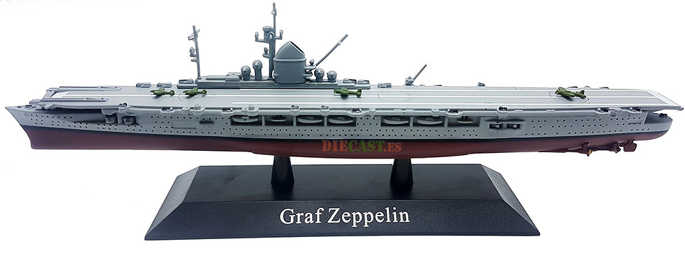 Aircraft carrier Graf Zeppelin, Kriegsmarine, 1938, 1: 1250, DeAgostini 