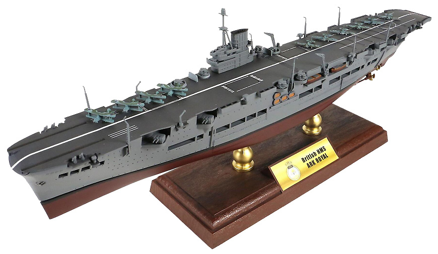 Aircraft carrier HMS Ark Royal, Royal Navy, Atlantic, 1941, 1: 700, Forces of Valor 