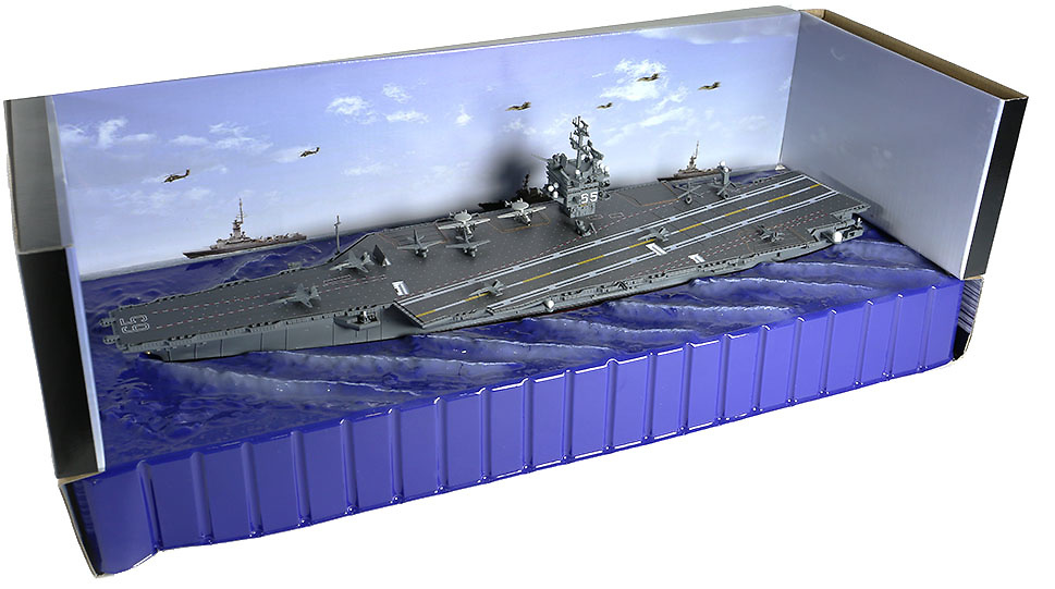 Aircraft carrier USS Enterprise CVN-65, Mediterranan See, 2001, 1: 700, Forces of Valor 