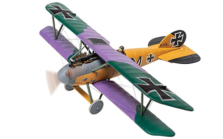 Albatros D.V 2111/17 'M', Martin Mallmann, Jasta 19 'Les Tangos', Shot down by The Grim Reaper, 1:48, Corgi 