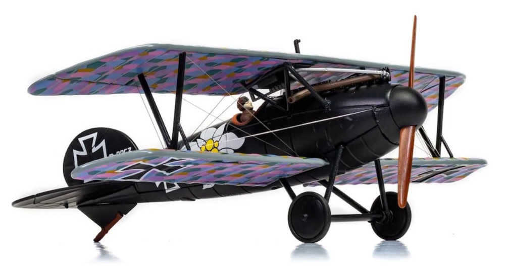 Albatros D.V 2263/17 Otto Kissemberth, Jasta 23b, late 1917, Stow Maries WWI Aerodrome, Essex, 1:48, Corgi 