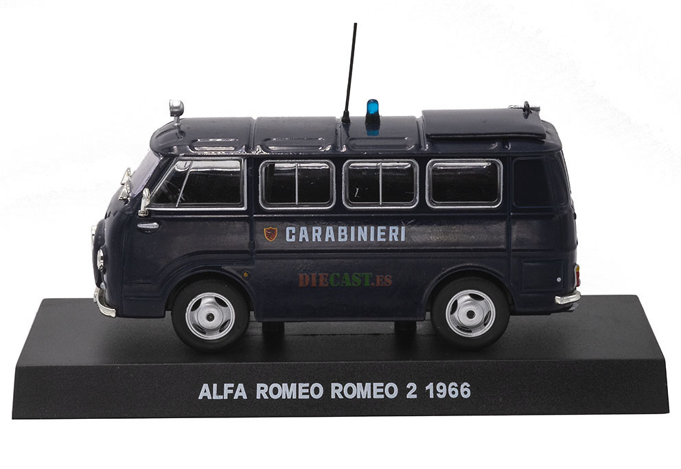 Alfa Romeo 2, 1966, 1/43, Carabinieri Collection 