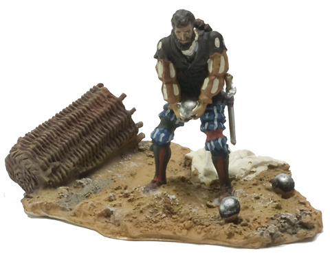 Ammunation man of Carlos V, 1:32, Editions Atlas 