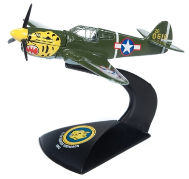 Assorted 6 World War II models, 1/64, Johnny Lightning 