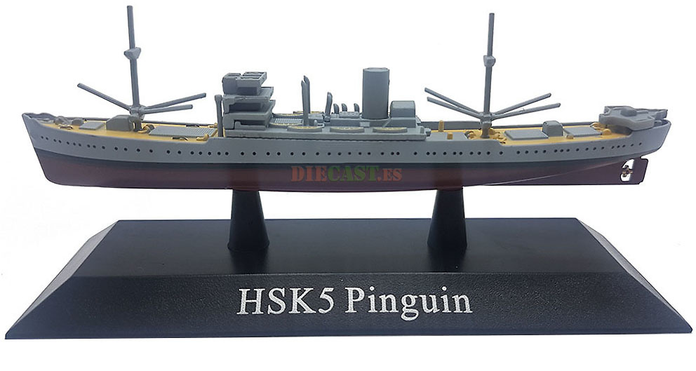 Auxiliary Cruiser Pinguin, Kriegsmarine, 1936, 1: 1250, DeAgostini 