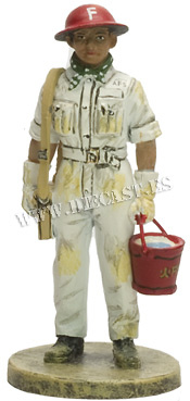 Auxiliary Firefighter, Singapore 1941, 1:30, Del Prado 