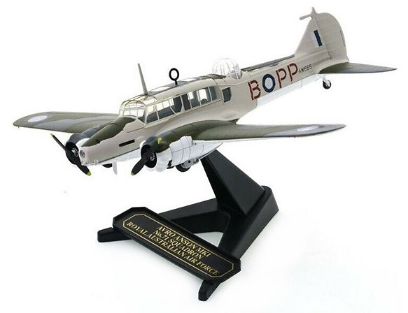 Avro Anson, AW665/PP.B 71 SQN RAAF, 1:72, Oxford 