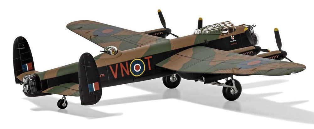 Avro Lancaster B.1 PA474, The Battle of Britain Memorial Flight, 1:72, Corgi 