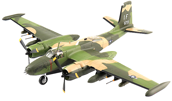 B-26K Counter Invader “Special Kay” AF64-679, EAA AirVenture Oshkosh 2018, 1:72, Hobby Master 