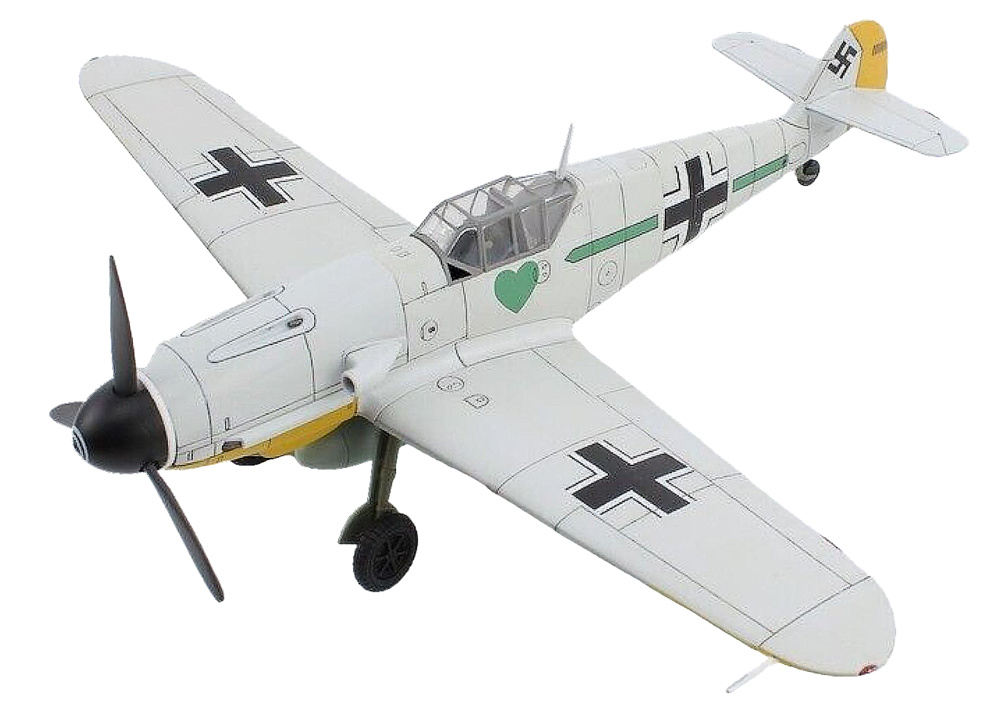 BF 109F-4, Stab/JG 54, Staraya, flown by Otto Kath, Soviet Union, 1941, 1:48, Hobby Master 