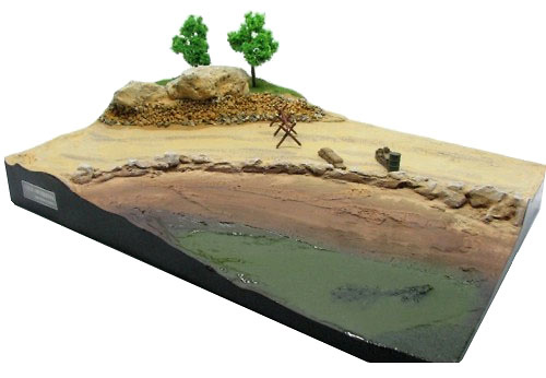 Base for diorama, 