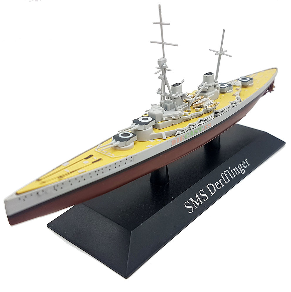 Battle Cruiser Derfflinger, Kaiserliche Marine, 1913, 1: 1250, DeAgostini 