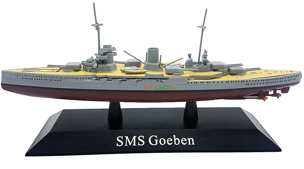 Battle Cruiser Goeben, Kaiserliche Marine, 1912, 1: 1250, DeAgostini 