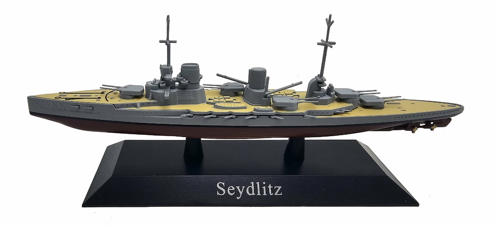 Battlecruiser Seydlitz, Kaiserliche Marine, 1913, 1:1250, DeAgostini 