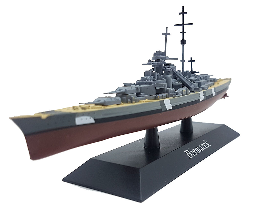 Battleship Bismarck, Kriegsmarine, 1939, 1:1250, DeAgostini 