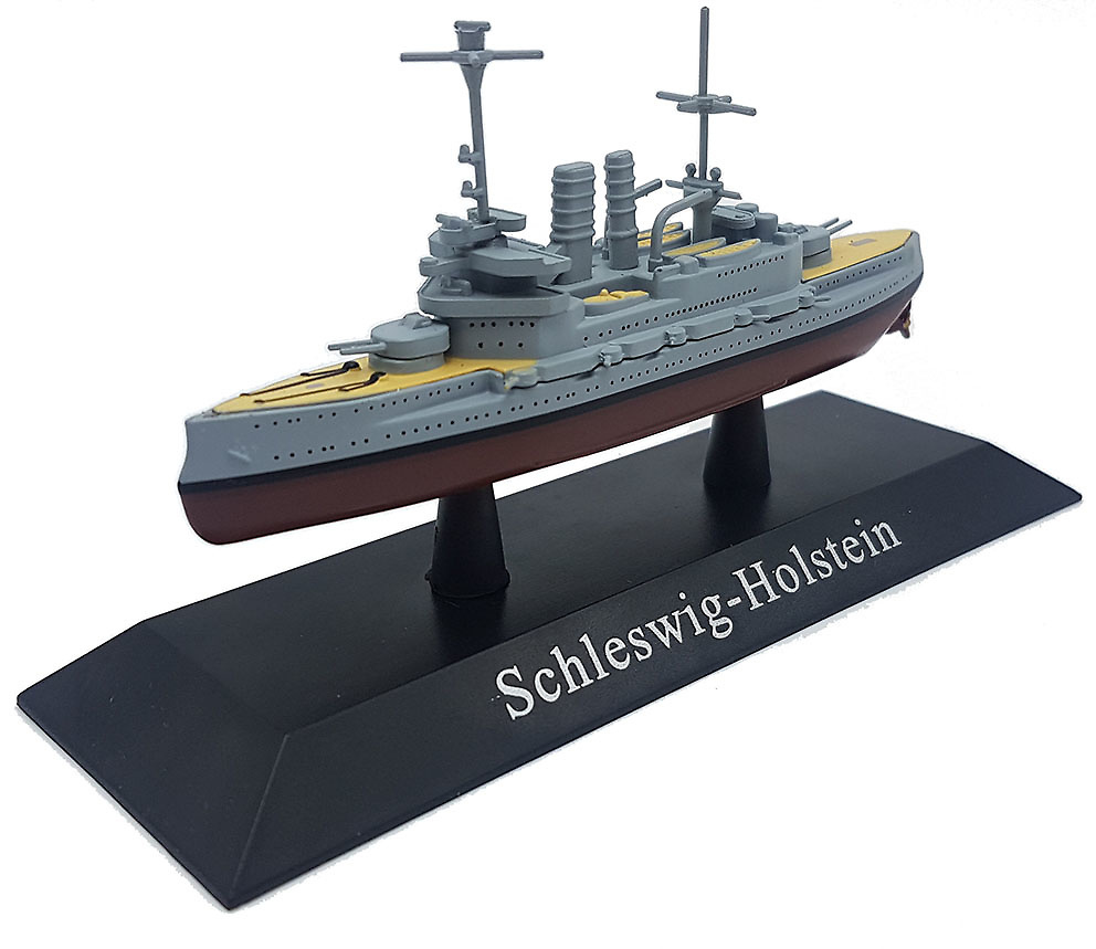 Battleship Schleswig-Holstein, Kriegsmarine, 1908, 1: 1250, DeAgostini 