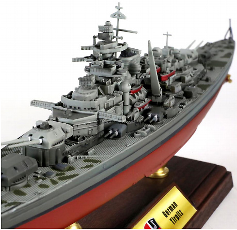 Battleship Tirpitz, Kriegsmarine, Norwegian Operation, 1942, 1:700, Forces of Valor 