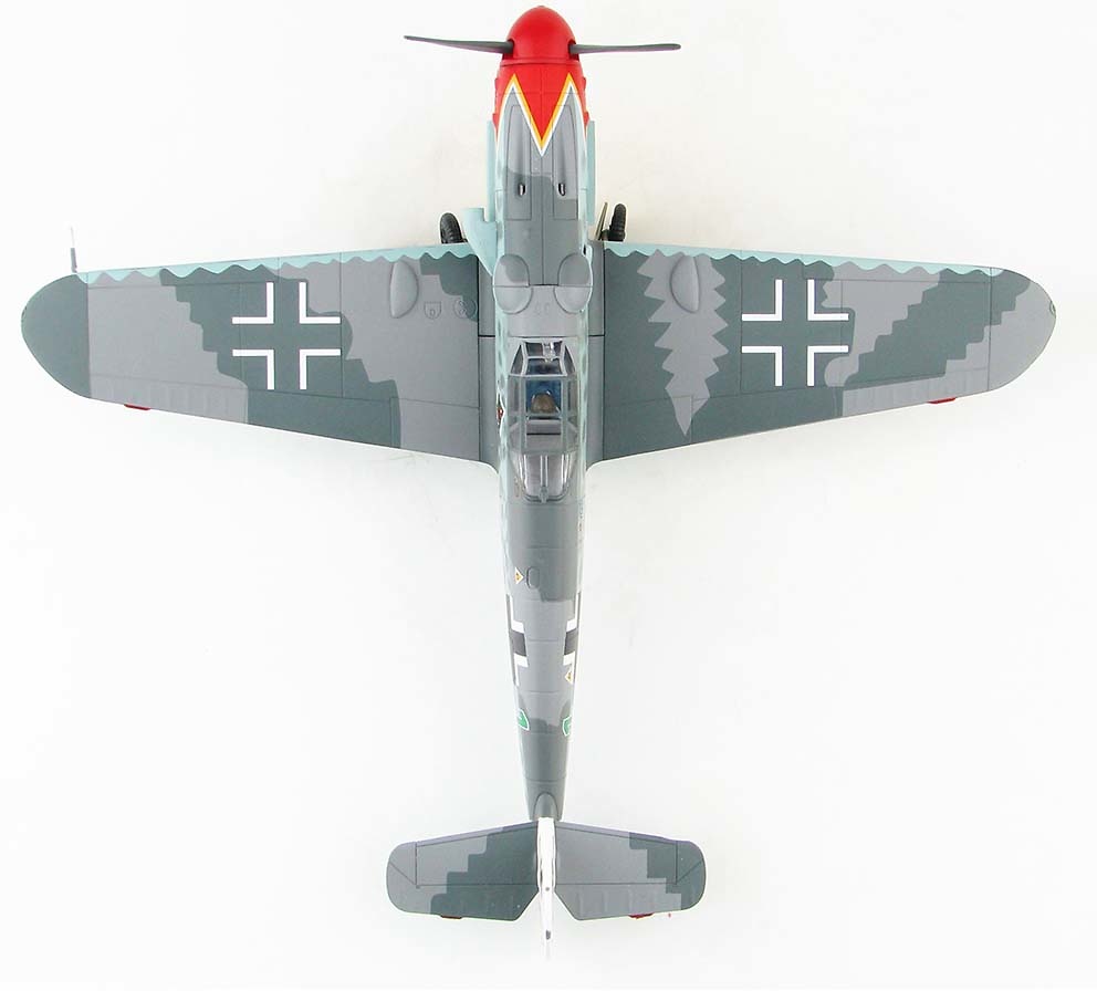 Bf-109G-6 “Green 1” Hermann Graf JG50, September 1943, Hobby Master 