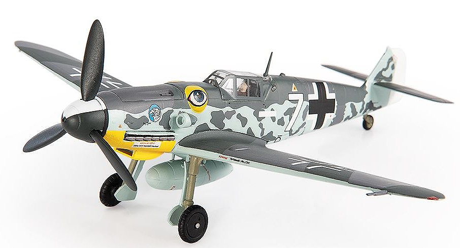 Bf 109G Luftwaffe, JG 51 Molders, White 7, Elias Kuhlein, Bulgaria, 1944, 1:72, JC Wings 