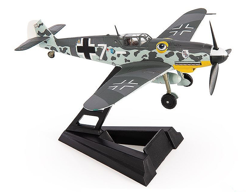 Bf 109G Luftwaffe, JG 51 Molders, White 7, Elias Kuhlein, Bulgaria, 1944, 1:72, JC Wings 