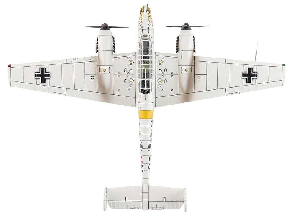 Bf 110E, Luftwaffe 5/ZG, Herbert Kutscha, URSS, 1942, 1:72, Hobby Master, 1:72, Hobby Master 