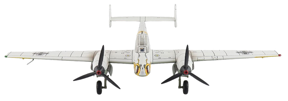 Bf 110E, Luftwaffe 5/ZG, Herbert Kutscha, URSS, 1942, 1:72, Hobby Master, 1:72, Hobby Master 